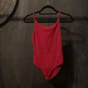 Red bodysuit! Forever 21 size small
